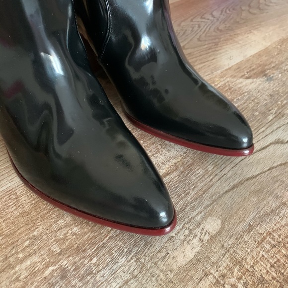 NWOT Coach Western Black Bootie - Picture 7 of 11